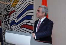 PRESIDENT SERZH SARGSYAN MET WITH THE REPRESENTATIVES OF THE ARMENIAN STRUCTURES IN GREECE