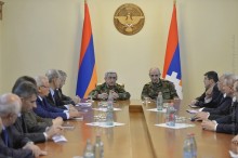 PRESIDENT SERZH SARGSYAN TOGETHER WITH THE PRESIDENT OF NKR BAKO SAHAKIAN CONDUCTED CONSULTATIONS IN STEPANAKERT