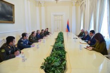 PRESIDENT RECEIVED THE SECRETARY GENERAL OF THE CSTO, JOINT CHIEF OF STAFF AND PARTICIPANTS OF THE CSTO MILITARY COMMITTEE SESSION