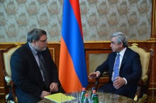 PRESIDENT RECEIVED THE CHAIRMAN OF THE CIS INTERSTATE ANTI-MONOPOLY COUNCIL IGOR ARTEMYEV