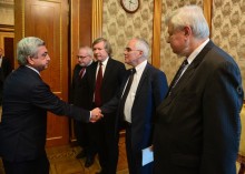 PRESIDENT SERZH SARGSYAN RECEIVED CO-CHAIRS OF THE MINSK GROUP