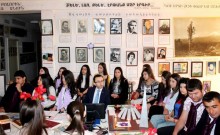 Event on the occasion of the 101st anniversary of the Armenian Genocide on the initiative of the young Republicans of Armavir