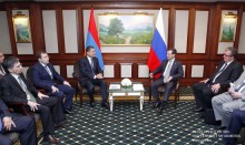 Տիգրան Սարգսյանը հանդիպել է Դմիտրի Մեդվեդևին