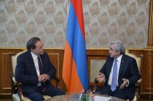 PRESIDENT RECEIVED THE SECRETARY GENERAL OF SOCIALIST INTERNATIONAL (SI) LUIS AYALA