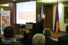 Վարչապետը մասնակցել է «Հազարամյակի զարգացման նպատակներ. առաջընթացի ազգային զեկույցի» շնորհանդեսին