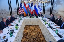 PRESIDENTS OF ARMENIA AND AZERBAIJAN PARTICIPATED IN THE DISCUSSIONS INITIATED BY THE MINISTERS OF FOREIGN AFFAIRS OF THE COUNTRIES-CO-CHAIRS OF THE OSCE MINSK GROUP