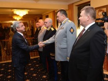 ON THE OCCASION OF THE RUSSIAN STATE HOLIDAY, PRESIDENT SERZH SARGSYAN CONGRATULATED THE HIGHEST LEADERSHIP OF THE RUSSIAN FEDERATION AND VISITED THE RF EMBASSY IN YEREVAN