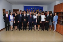 PRESIDENT SERZH SARGSYAN VISITED THE OFFICE OF THE EUROPEAN UNION IN ARMENIA