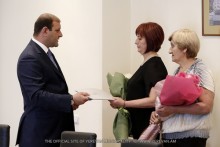 Taron Margaryan: “It's our duty and another step to support the families of our servicemen”