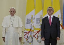 A RECEPTION IN HONOR OF HIS HOLINESS POPE FRANCIS TOOK PLACE AT THE PRESIDENTIAL PALACE