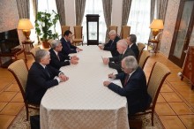 PRESIDENT SERZH SARGSYAN MET WITH THE CO-CHAIRS OF THE OSCE MINSK GROUP