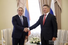 Armenian-Russian Intergovernmental Commission Holds 17th Meeting in St. Petersburg