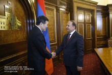 Վարչապետն ընդունել է Չինաստանի կոմերցիայի փոխնախարար Ծյան Քեմինին