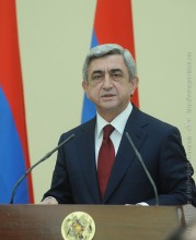 CONGRATULATORY MESSAGE OF THE PRESIDENT OF ARMENIA ON THE OCCASION OF NAGORNO KARABAKH INDEPENDENCE DAY