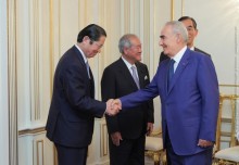 Galust Sahakyan Receives Members of Japan-Armenia Parliamentary Friendship League