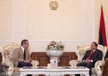 ՀՀ ԱԺ նախագահ Հովիկ Աբրահամյանն ընդունեց «Եվրոպական ջրային համերաշխություն» կազմակերպության գլխավոր քարտուղարին 