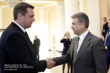RA Prime Minister and Slovak National Council President Prioritize Trade and Economic Cooperation