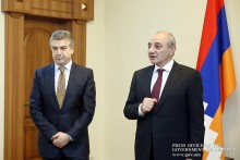 Կարեն Կարապետյանը և Բակո Սահակյանը քննարկել են տնտեսական փոխգործակցությանը վերաբերող մի շարք հարցեր