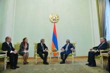 PRESIDENT RECEIVED THE ITALIAN MINISTER OF FOREIGN RELATIONS AND INTERNATIONAL COOPERATION
