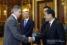 Վարչապետը Չինաստանի դեսպանի հետ քննարկել է հայ-չինական հարաբերությունների հետագա զարգացմանն ուղղված հարցեր