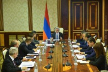 PRESIDENT INVITED A MEETING ON THE MACROECONOMIC DEVELOPMENTS IN ARMENIA AND INDICATORS OF THE STATE BUDGET FOR YEAR 2017