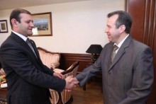 Երևանի քաղաքապետ Տարոն Մարգարյանը ընդունել է ՀՀ-ում Բելառուսի Հանրապետության արտակարգ և լիազոր դեսպանին 