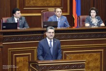 ՀՀ վարչապետ Տիգրան Սարգսյանի ելույթը ՀՀ Ազգային ժողովում Հայաստանի Հանրապետության կառավարության ծրագիրը ներկայացնելիս