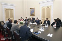 Ասադ Ալամը վարչապետին է ներկայացրել Համաշխարհային բանկի տարածաշրջանային նորանշանակ տնօրենին