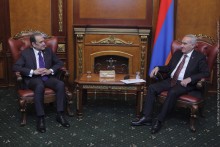 Գալուստ Սահակյանն ընդունել է Հայաստանում Եգիպտոսի դեսպանին