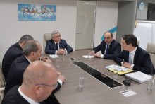 PRESIDENT VISITED THE CENTER FOR STRATEGIC INITIATIVES