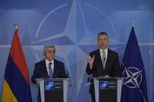 PRESIDENT MET WITH THE NATO SECRETARY GENERAL JENS STOLTENBERG