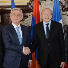 PRESIDENT MET WITH THE MAYOR OF LYON GÉRARD COLLOMB