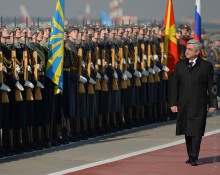 PRESIDENT SERZH SARGSYAN HAS ARRIVED TO THE RUSSIAN FEDERATION ON OFFICIAL VISIT