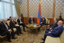 PRESIDENT SERZH SARGSYAN RECEIVED THE CO-CHAIRS OF THE OSCE MINSK GROUP