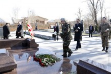 PRESIDENT SERZH SARGSYAN PAID TRIBUTE TO THE MEMORY OF ANDRANIK MARGARIAN