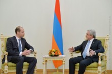 PRESIDENT RECEIVED THE MINISTER OF FOREIGN AFFAIRS OF GEORGIA