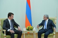 AMBASSADOR OF SERBIA TO ARMENIA PRESENTED HIS CREDENTIALS TO PRESIDENT SERZH SARGSYAN