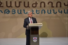 PRESIDENT SERZH SARGSYAN PARTICIPATED AT THE NATION-ARMY-2017 FORUM