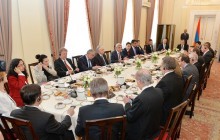 PRESIDENT SERZH SARGSYAN MET WITH THE AMBASSADORS OF THE OSCE MEMBER STATES