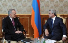 Նախագահը հրաժեշտի հանդիպում է ունեցել Գերմանիայի դեսպան Հանս Յոխեն Շմիդտի հետ