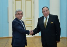 Նախագահ Սերժ Սարգսյանին իր հավատարմագրերն է հանձնել Հայաստանում Էկվադորի դեսպանը