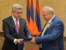 PRESIDENT SERZH SARGSYAN ATTENDED A FESTIVE EVENT DEDICATED TO LABOR DAY