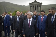 PRESIDENT SERZH SARGSYAN CONDUCTED A WORKING VISIT TO KOTAYQ MARZ