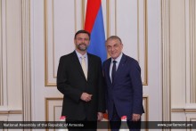 Արա Բաբլոյանն ընդունել է Հայաստանում Չեխիայի դեսպանին