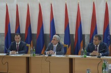 ՆԱԽԱԳԱՀ ՍԵՐԺ ՍԱՐԳՍՅԱՆԻ ԱՇԽԱՏԱՆՔԱՅԻՆ ԱՅՑԸ ՏԱՎՈՒՇԻ ՄԱՐԶ