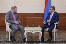 Ara Babloyan Receives Ambassador of Lithuania to the RA