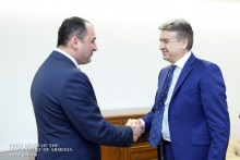 Վարչապետը հանդիպել է Վրաստանի առաջին փոխվարչապետին