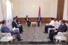 Արա Բաբլոյանն ընդունել է Հայաստանում Ճապոնիայի դեսպանին