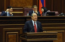 Republican Party Candidate Armen Sargsyan was elected the 4th President of the Republic of Armenia