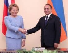 ՌԴ Դաշնային ժողովի Դաշնության խորհրդի նախագահ Վալենտինա Մատվիենկոյի պաշտոնական այցը Հայաստան